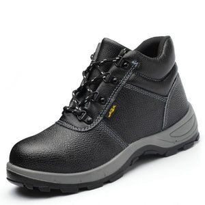 Men Safety Shoes Steel Toe shoes Anti-smashing Anti-puncture Construction Work shoes Boots Anti-slip Breathable Security shoes