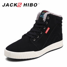 Load image into Gallery viewer, JACKSHIBO High Quality Snow Boots Winter Shoes Mens Footwear Add Fur Warm Ankle Boots Winter Sneakers for Men Botas Hombre